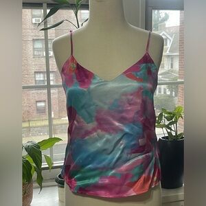 Rails Multicolor Satin Camisole